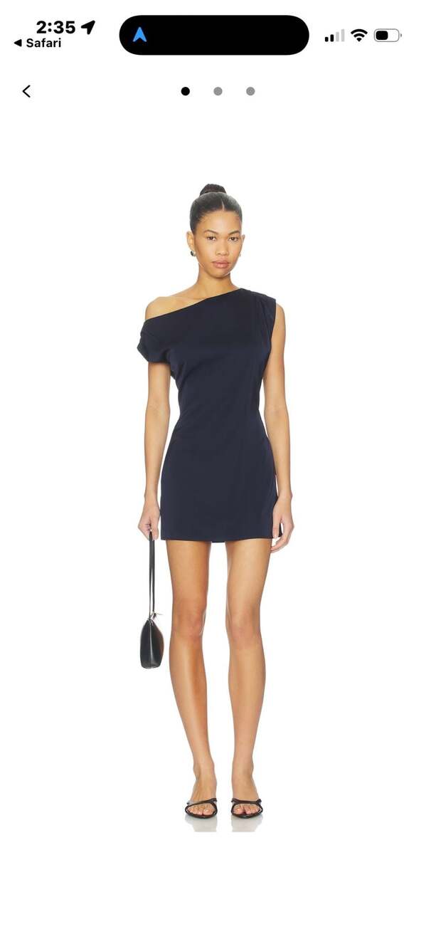 ALL THE WAYS Itzyana Mini Dress in Navy